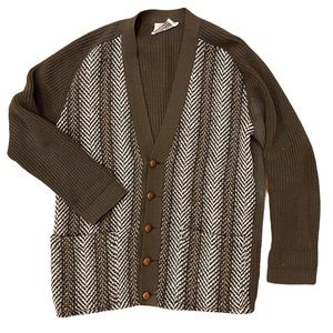 1960 wool cardigan